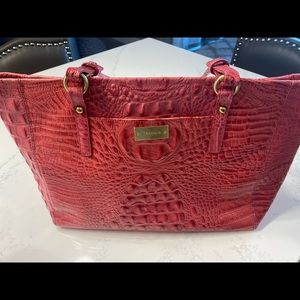 Brahmin fascia tote with zip top